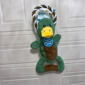 - Brand New Scrunch Duck Outward Hound Hallowing Dog Toy With Squeaker 18”